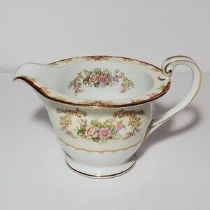 Noritake Creamer Cardinal Japan Floral Vintage